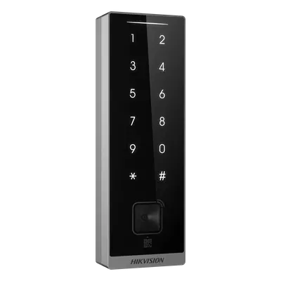 Teclado Esclavo de Control de Acceso / Lector Dual MIFARE 13.56 MHz y PROX EM 125 KHz / Bluetooth y Códigos QR / PIN Táctil / RS-485 Wiegand OSDP / Rango Térmico -40°C a 65°C - Imagen 3