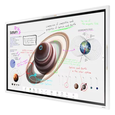Pantalla Interactiva Digital / 55 Pulgadas / 4K UHD 3840x2160 / Touch IR 20 Puntos / Whiteboard 4 Usuarios / Tizen 9.0 / Wi-Fi / Bluetooth - Imagen 2