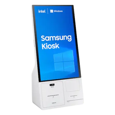 Kiosco Interactivo / 24" Full HD / Touch Antibacterial / Windows IoT / Intel Core i3 / Wi-Fi / Dockable con Impresora Térmica - Imagen 2