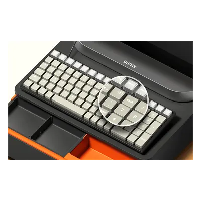 Teclado Comercial / 89 Teclas / Diseño Chiclet / 16 Teclas Programables / IP55 / USB Tipo-C / 11.8 mm - Imagen 3