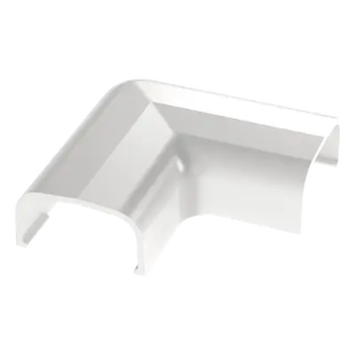 Conexión en Ángulo Recto / 90° para Canaleta LD5 / ABS Blanco / Adhesivo Sin Herramientas / UL94V-0 FT4 - Imagen 4
