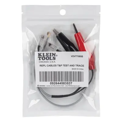 Cables de Repuesto para Probador de Red / Tone & Probe / RJ45-RJ45 / RJ11-Cocodrilo / 5.9'' (15 cm) / PVC-Policarbonato - Imagen 4