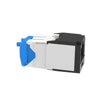 Conector Jack RJ45 / Categoría 6A / Sin Blindaje / Terminación sin Impacto / Gel Anti-Corrosión / 22-26 AWG / Negro - Imagen 4