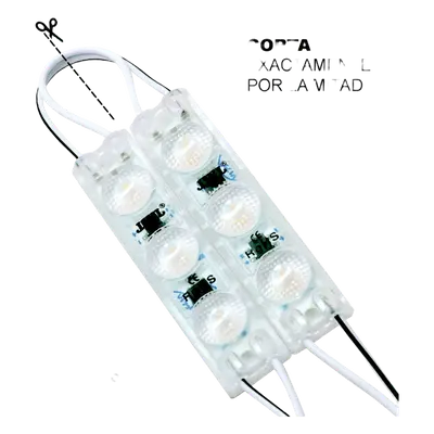 Cadena LED / 20 Módulos en Serie / 4 500 Lúmenes / 50W / IP65 / 6 500 K / 110V / Adhesivo - Imagen 4