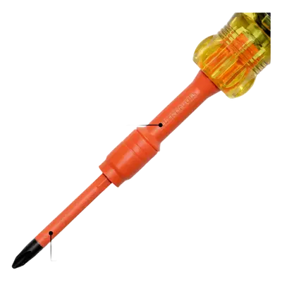 Destornillador Aislado Multiuso / 6 en 1 / Aislamiento 1000V CAT III / Auto-Lock / Cushion-Grip / Almacenamiento Integrado - Imagen 4