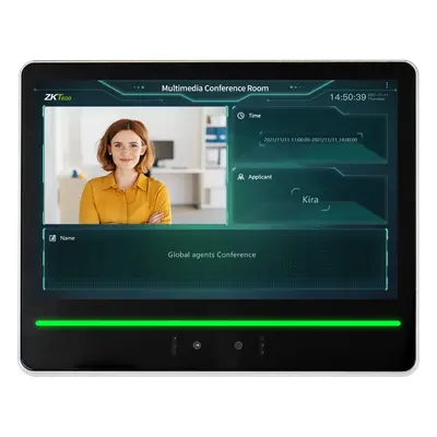 Terminal de Verificación Facial / Pantalla Táctil 10.1" / Autenticación Dual Rostro-Tarjeta / Cámara Binocular 2MP WDR / Capacidad 10,000 Rostros / WiFi 2.4 GHz / Android 7.1 - Imagen 4