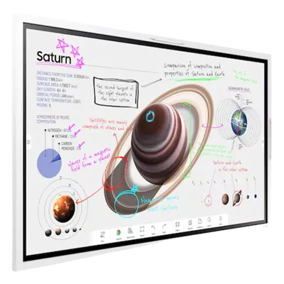 Pantalla Interactiva Digital / 55 Pulgadas / 4K UHD 3840x2160 / Touch IR 20 Puntos / Whiteboard 4 Usuarios / Tizen 9.0 / Wi-Fi / Bluetooth - Imagen 3