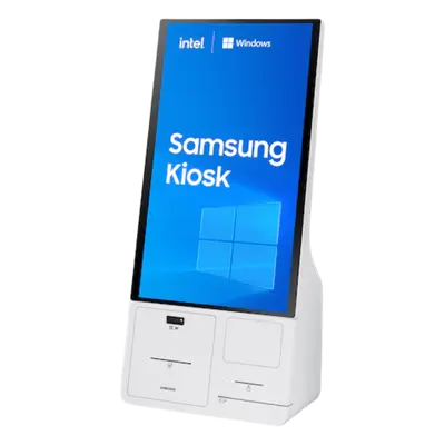 Kiosco Interactivo / 24" Full HD / Touch Antibacterial / Windows IoT / Intel Core i3 / Wi-Fi / Dockable con Impresora Térmica - Imagen 3