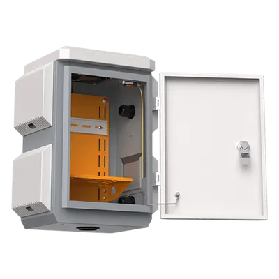 Gabinete de Protección IP / Acero SPCC / 180 x 340 x 160 mm / IP55 / Rieles DIN / Montaje Vertical u Horizontal / 4 Placas Laterales Externas - Imagen 4