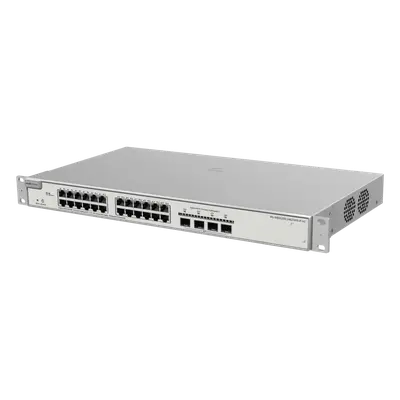 Switch Administrable Capa 3 / 24 Puertos Gigabit PoE+ / 4 SFP+ 10Gb / 370W PoE / 128 Gb/s - Imagen 3
