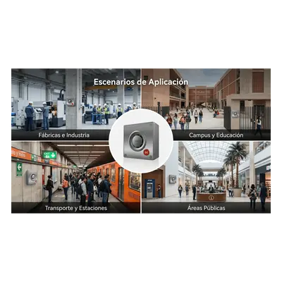 Intercom IP para Exterior / Cámara 4 Megapixel (1080p) / HDR e Iluminación IR / Altavoz 5W y Doble Micrófono con Reducción de Ruido / Panel Acero Inoxidable y Cuerpo Aluminio / IP66 e IK10 / PoE+ / 2 Líneas SIP - Imagen 4