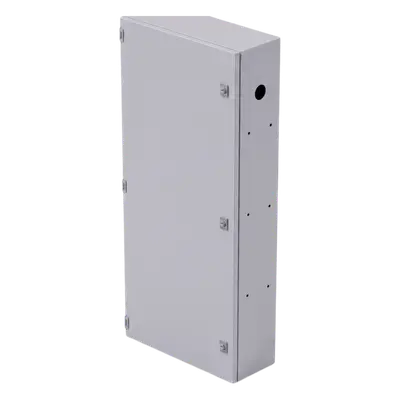 Gabinete para Baterías / Acero Galvanizado / 4 Unidades / Montaje en Poste / Exterior / 1050 mm (3.44 ft) de Altura - Imagen 2