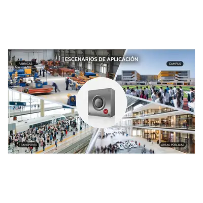 Videoportero IP para Exterior / Cámara 4 Megapixel (1080p) / HDR e Iluminación IR / Altavoz 5W y Doble Micrófono / Panel Acero Inoxidable y Cuerpo Aluminio / IP66 e IK10 / PoE+ / 2 Líneas SIP - Imagen 14