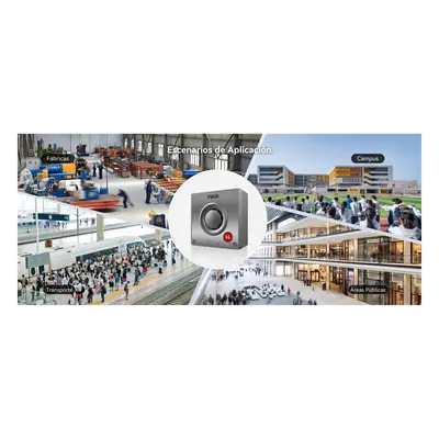 Intercom IP para Exterior / Cámara 4 Megapixel (1080p) / HDR e Iluminación IR / Altavoz 5W y Doble Micrófono con Reducción de Ruido / Panel Acero Inoxidable y Cuerpo Aluminio / IP66 e IK10 / PoE+ / 2 Líneas SIP - Imagen 15