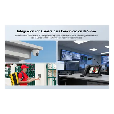 Videoportero IP para Exterior / Cámara 4 Megapixel (1080p) / HDR e Iluminación IR / Altavoz 5W y Doble Micrófono / Panel Acero Inoxidable y Cuerpo Aluminio / IP66 e IK10 / PoE+ / 2 Líneas SIP - Imagen 18