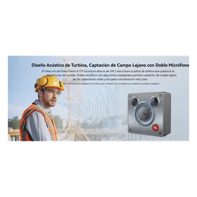 Videoportero IP para Exterior / Cámara 4 Megapixel (1080p) / HDR e Iluminación IR / Altavoz 5W y Doble Micrófono / Panel Acero Inoxidable y Cuerpo Aluminio / IP66 e IK10 / PoE+ / 2 Líneas SIP - Imagen 22