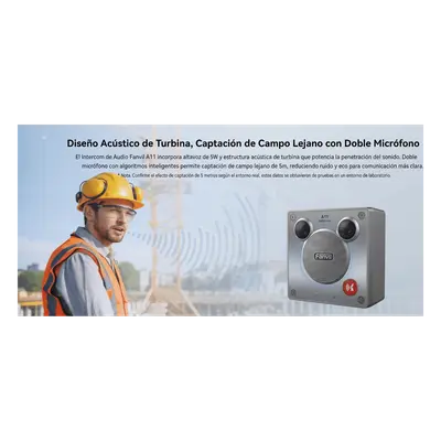 Intercom IP para Exterior / Cámara 4 Megapixel (1080p) / HDR e Iluminación IR / Altavoz 5W y Doble Micrófono con Reducción de Ruido / Panel Acero Inoxidable y Cuerpo Aluminio / IP66 e IK10 / PoE+ / 2 Líneas SIP - Imagen 23
