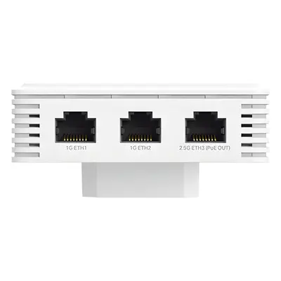 Punto de Acceso Wi-Fi 7 / BE3600 / 4K-QAM / 2.5 Gbps PoE++ / 2.5 Gbps PoE Pass-through / 2 Puertos 1 Gbps / MLO / Mesh / Montaje en Pared - Imagen 2