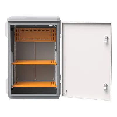 Gabinete de Protección IP55 / Acero SPCC / 380 x 660 x 240 mm / Rieles DIN / Montaje Vertical u Horizontal / 4 Placas Laterales Externas - Imagen 5