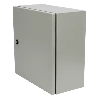 Gabinete IP66 / Acero IK10 / 400x400x200 mm / 15.7x15.7x7.9 in / Placa Trasera Galvanizada / Cerradura con Llave - Imagen 2