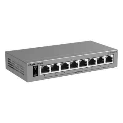 Switch Gigabit Smart Cloud-Managed / 8 Puertos 10/100/1000BASE-T / Capa 2 / Switching 16 Gbps / AI-Powered Failover / Modo CCTV Un-Click / Gestión Cloud / Fanless / Protección Surge 6 kV - Imagen 2