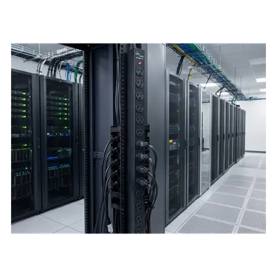 PDU Vertical para Rack / 18 Tomas NEMA 5-15R / 15A / 1.22 m (48 in) / Montaje Rack o Panel / Acero Negro - Imagen 5