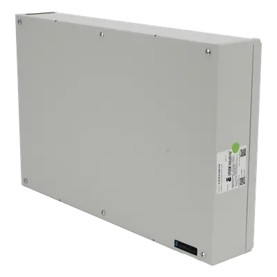 Gabinete de Resguardo para DVR / 41 x 26 x 7 cm / Lámina Calibre 22 / Montaje en Pared / 4 Accesos de Cableado / Interior - Imagen 2