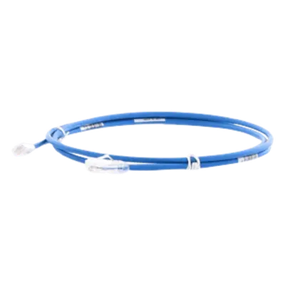Cable de Parcheo UTP / Cat6A / 28AWG / CM/LSZH / 5 m (16.40 pies) / Azul - Imagen 2