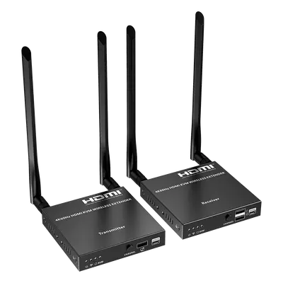Extensor HDMI Inalámbrico / 4K@60Hz 4096x2160 / KVM Integrado / Banda 5G / Alcance 50 m (164 ft) / 1 a 4 Pantallas - Imagen 2