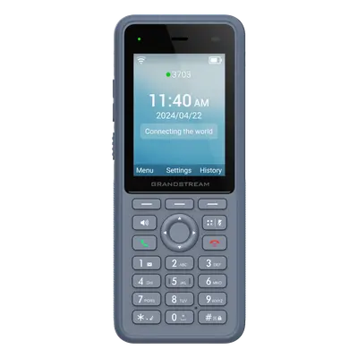 Teléfono IP Wi-Fi Inalámbrico / Wi-Fi 6 Doble Banda / IP69K / Batería 3000 mAh / 4 Vías Conferencia / Bluetooth / USB-C - Imagen 6