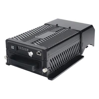 DVR Móvil / 8 Canales / 4 AHD 2 Megapixel + 4 IP / H.265 / HDD y SSD M.2 / 4G / WiFi / GPS / -40 a 70°C (-40 a 158°F) - Imagen 2