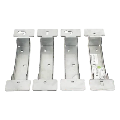 Montaje para Poste / Acero Galvanizado / Compatible con Gabinetes GBP01-04 / Instalación en Pared o Poste - Imagen 2
