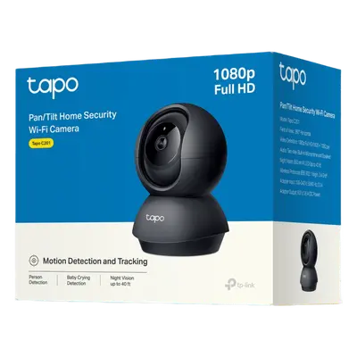 Cámara PTZ IP / 1080p Full HD / Wi-Fi / Visión Nocturna IR 12 m (39.4 ft) / Audio Bidireccional / Seguimiento Automático / microSD 512 GB - Imagen 2
