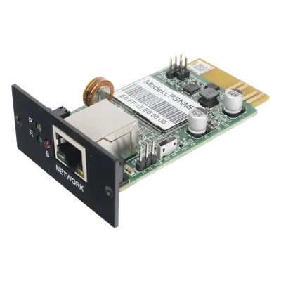Tarjeta de Monitoreo Remoto SNMP / 10/100 Mbps / HTTPS-SSL / Sensor Temp-Humedad / Control Remoto UPS - Imagen 3