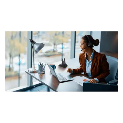 Auriculares Inalámbricos UC / DECT y Bluetooth 5.2 Simultáneos / Triple Conexión / 32 Horas de Conversación / Cancelación de Ruido con 3 Micrófonos - Imagen 6