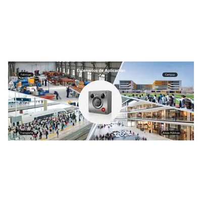 Videoportero IP para Exterior / Cámara 4 Megapixel (1080p) / HDR e Iluminación IR / Altavoz 5W y Doble Micrófono / Panel Acero Inoxidable y Cuerpo Aluminio / IP66 e IK10 / PoE+ / 2 Líneas SIP - Imagen 29