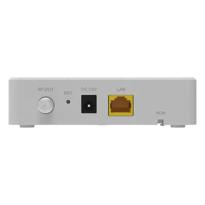 ONU Bridge / Dual GPON-EPON / 1x SC/APC PON / 1x LAN Gigabit / 1x CATV / Triple Play / 130x100x30 mm (5.1x3.9x1.2 in) - Imagen 3