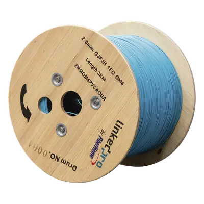 Cable de Fibra Óptica Multimodo OM4 / 50/125 µm / Simplex 2.0 mm / Buffer 0.9 mm / 10 Gigabit Ethernet / 2 km (6561.7 ft) Máximo - Imagen 3