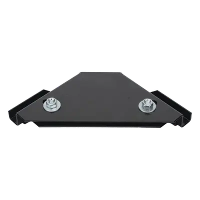 Kit Derivación Tipo T / Escalera Tubular 1.5" Peralte / 12" Ancho / Acero Carbono / Recubrimiento Epóxico Negro / Tornillería Incluida - Imagen 3