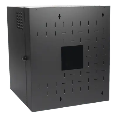 Gabinete de Montaje en Pared / 18U / 737 mm (29 in) Ancho / 762 mm (30 in) Profundidad / Puerta Sólida Frontal / Paneles Laterales Ventilados / IP20 / NEMA Type 1 - Imagen 3