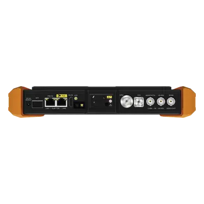 Tester Multifunción / Pantalla Táctil 7" / Prueba IP/HD Coaxial 4K/8K / Wi-Fi Dual Band / TDR 1.2 km (3937 ft) / Medidor de Potencia Óptica / Láser 100 m (328 ft) - Imagen 3