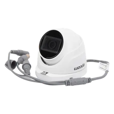 Cámara Domo TURBOHD / 2 Megapixel / Gran Angular 106° / IR 20 m (65.6 ft) / Audio por Coaxitron / IP66 / Metal - Imagen 4