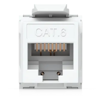 Keystone Jack / Cat6 / Terminación IDC / Snap-In / 12 Piezas - Imagen 3