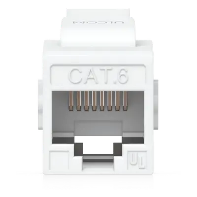 Acoplador Keystone / Cat6 Pass-Through / 10 Gbps / PoE / Snap-In / Paquete 12 Unidades - Imagen 3