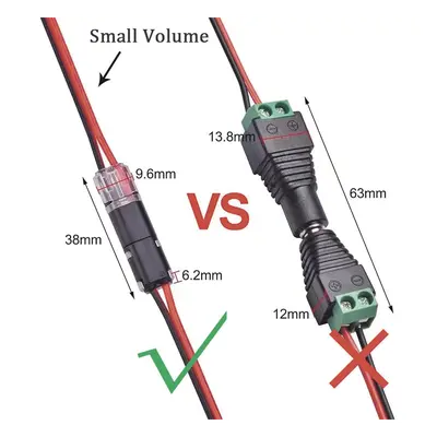 Conectores enchufables / 2 pines / 22-18 AWG / 0.35-0.75 mm² / 25 piezas / -20°C a +80°C - Imagen 3