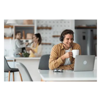 Auricular Mono Bluetooth / Cancelación de Ruido con 3 Micrófonos / 35 Horas de Conversación / Alcance 50 m (164 ft) / USB-C y USB-A - Imagen 5