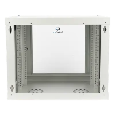 Gabinete de Pared 9U / Rack 19" / Cristal Templado / Profundidad 479.5 mm / Carga 80 kg / Acero Reforzado - Imagen 4