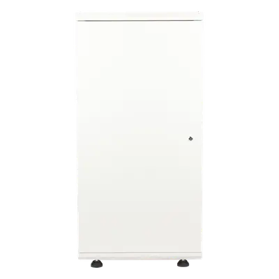 Gabinete Rack de Piso / 24U / 19 Pulgadas / Vidrio con Cerradura / Carga 750 kg / 600x605x1190 mm (23.6x23.8x46.9 in) / Acero Calibres 16-18-20 - Imagen 6