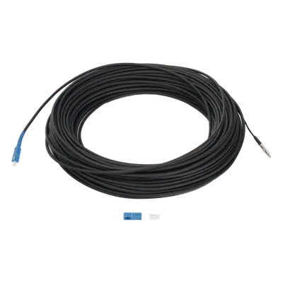 Fibra Óptica Drop / G.657A2 / Monomodo Simplex / 50 m (164 pies) / SC/UPC-SC/UPC / LS0H / Auto-soportado - Imagen 4