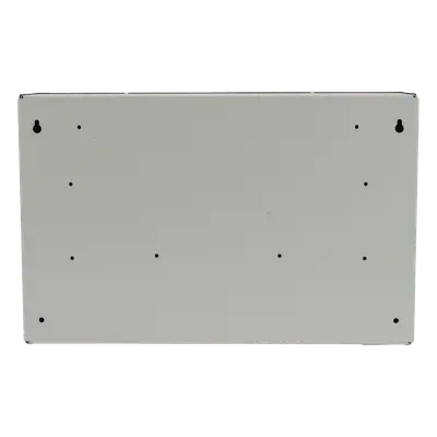 Gabinete de Resguardo para DVR / 41 x 26 x 7 cm / Lámina Calibre 22 / Montaje en Pared / 4 Accesos de Cableado / Interior - Imagen 4
